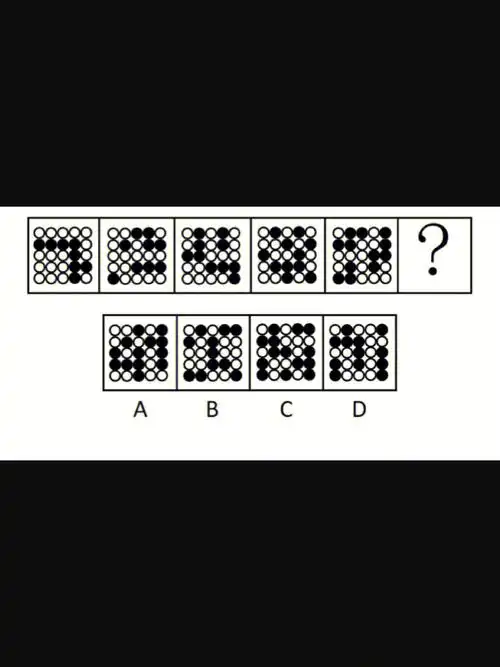 图形推理黑白块题目巩固练习2来做题