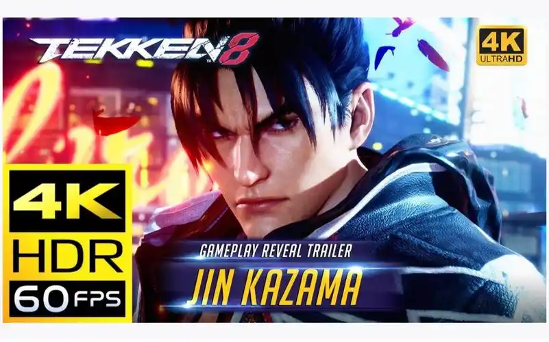 [4k 60fps]《铁拳8》风间仁/jin最新宣传片