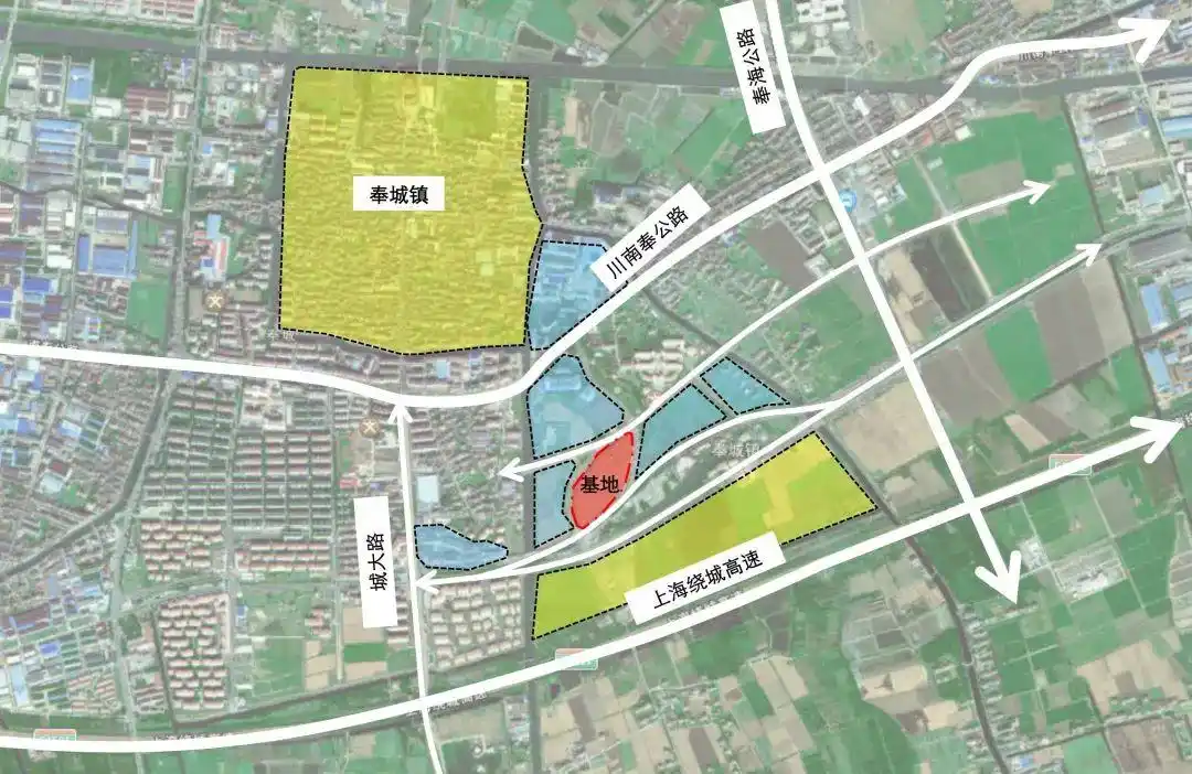 奉城商业中心开工啦你知道在哪里么