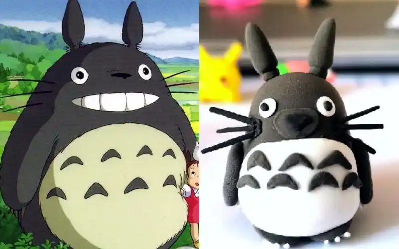 活动作品超轻黏土一些简单的卡通人物