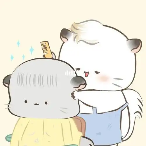 八毛和四毛 | 可爱头像背景图_头像_四毛八毛_素材_头像