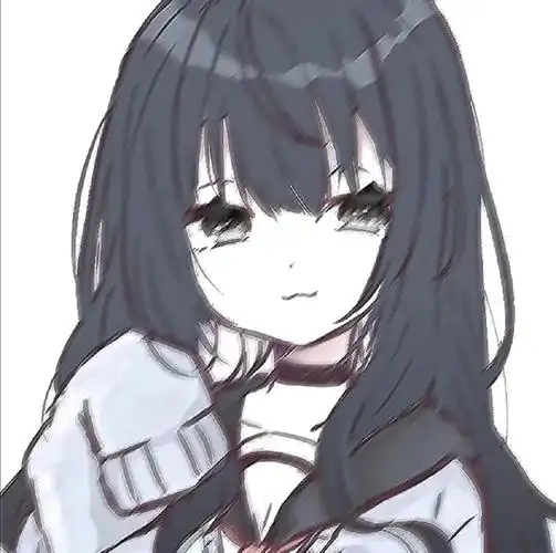 女生动漫头像ins氛围感模糊.