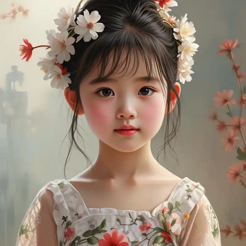 看看这些超级甜美可爱的真人小女孩头像,每一张都让人心动不已呢!