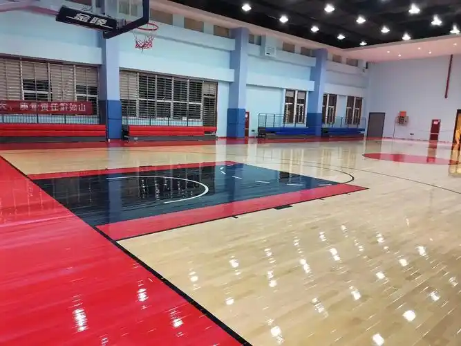 木地板篮球场室内篮球馆