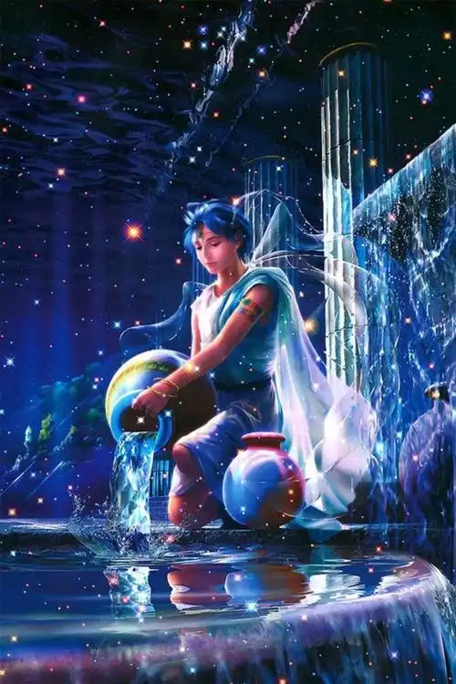 水瓶座动漫图片大全