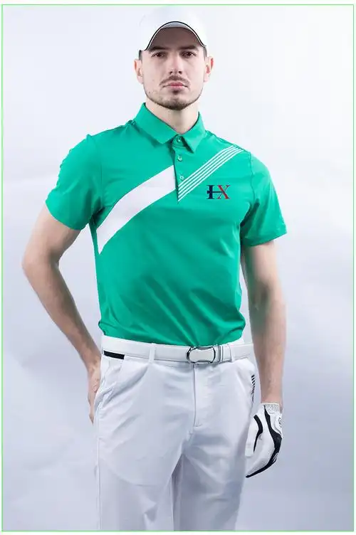 奥西劳德(ouxldne)品牌高尔夫服装男装短袖t恤 时尚休闲运动服polo衫