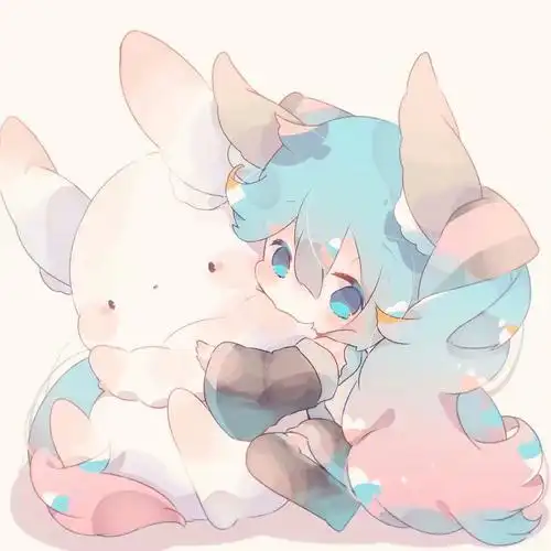 超萌q版初音头像