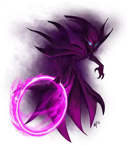 隐藏在黑暗中的诱惑 dota2幽鬼精美涂鸦