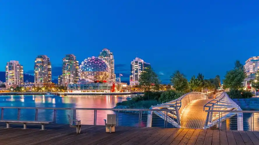 加拿大温哥华优美城市风景