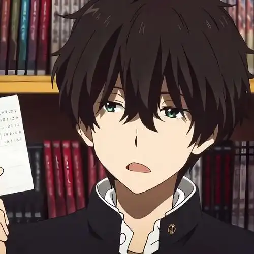 冰菓超话折木奉太郎超话#折木奉太郎##冰菓#折木奉太郎头像