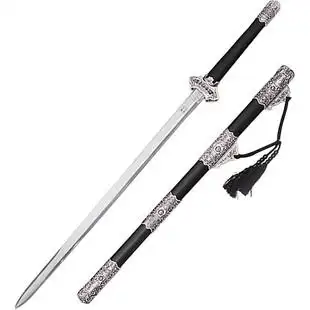 手工短剑宝剑龙泉周氏古风剑镇刀剑八面汉剑唐剑刀兵器开刃风筝 原价