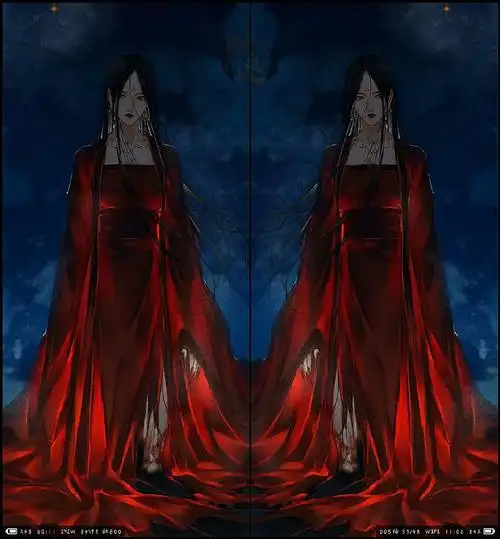 她叫宣姬,是《天官赐福》中的一位女鬼.