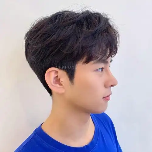 男士纹理烫发 男士最新摩根烫