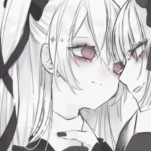 闺蜜头像#黑白配