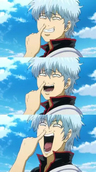 笑容扭曲表情包