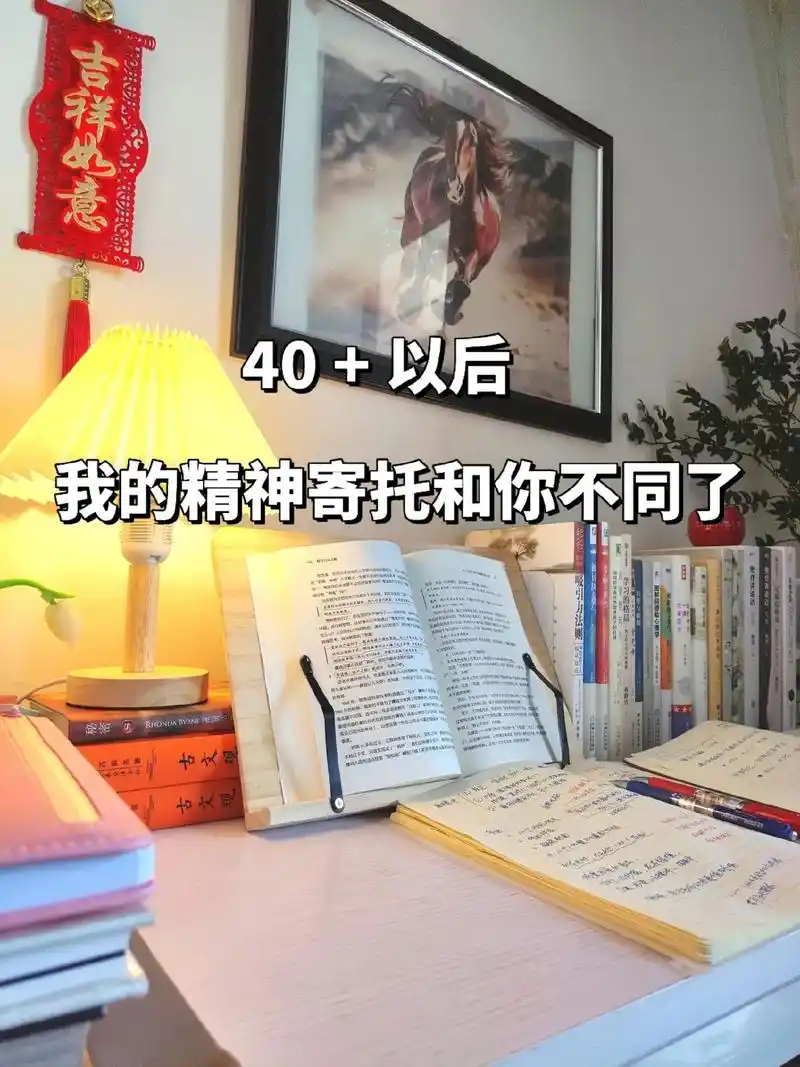 40 以后我的精神寄托和你不同了