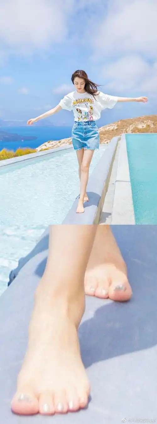 女星最美脚形杨幂赵丽颖刘亦菲热巴等你最喜欢谁的美脚zt