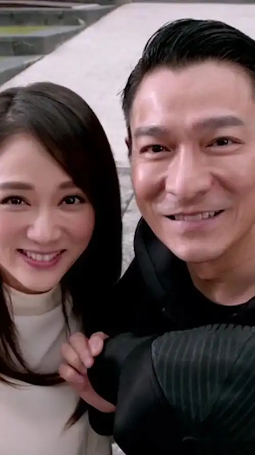 陈乔恩偶遇刘德华,对白超搞笑,刘德华真的是个好偶像