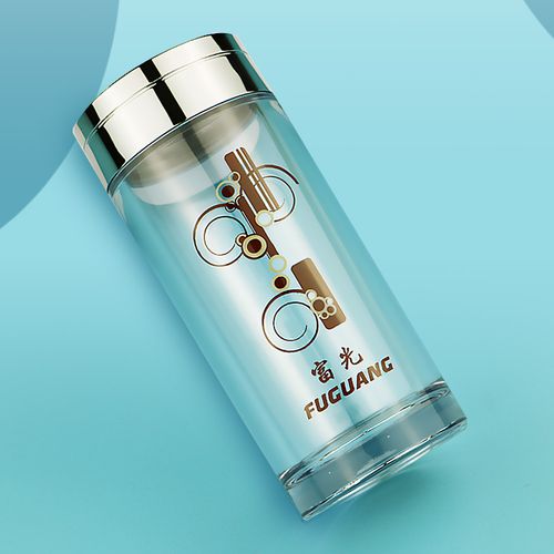 富光pc加厚塑料杯时尚男女士口杯儿童可爱太空水杯防摔透明杯子