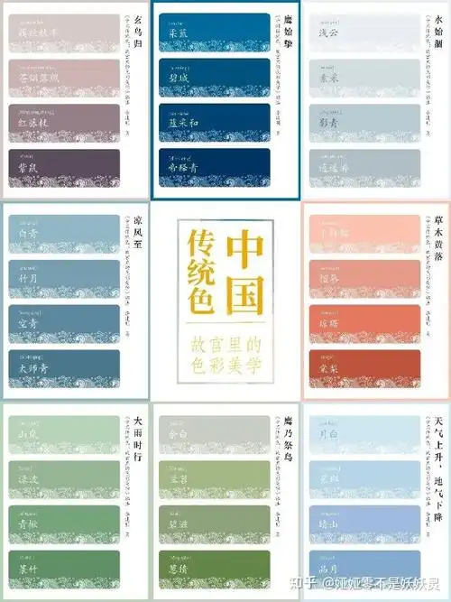 在古人的世界里,每一种颜色都被赋予了诗意的内涵,且看这些颜色的名字