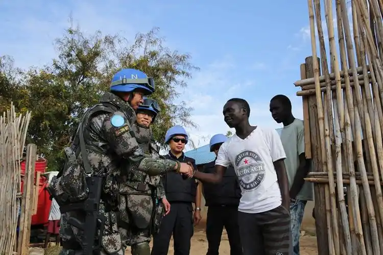 中国首支维和步兵营:促一方和平 传文明友谊