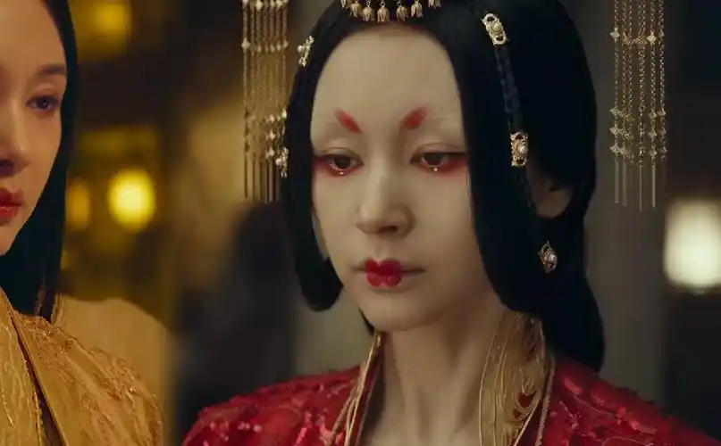 原创王子文晴雅集中演公主妆容诡异妖艳特别美戏服华丽又贵气