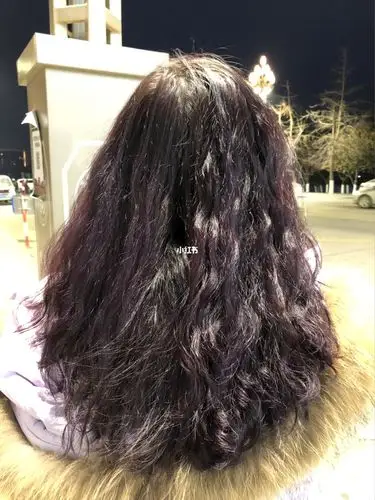 雾感星空紫染发分享