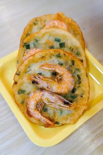 崖乡虾饼,做法很特别价格又便宜(5元/个)就