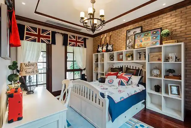 140平米的房子有多大?美式风格预算17万如何装修好?-龙湖九里峰景装修