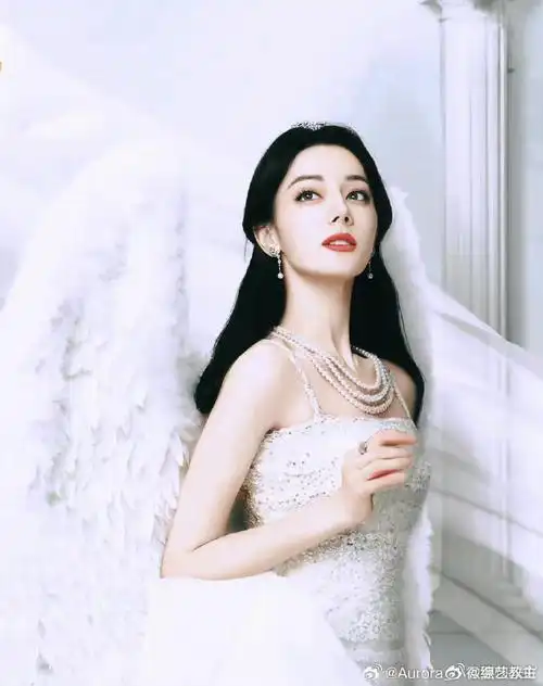 迪丽热巴希腊神女妆##迪丽热巴珍珠项链叠戴