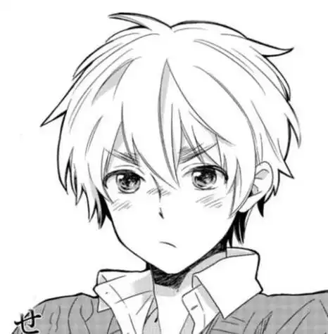 可爱二次元动漫男生素描头像 动漫头像图片大全 -【爱个性】