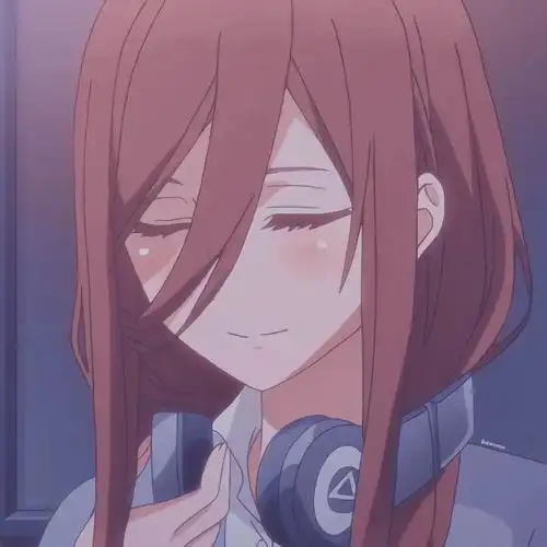 动漫女头五等分的新娘中野三玖