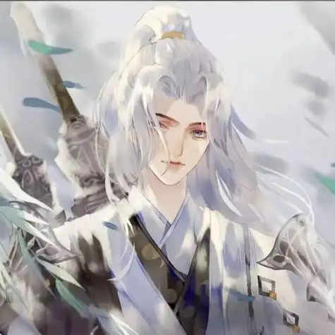 古风男头像白发 男生头像图片大全 -【爱个性】