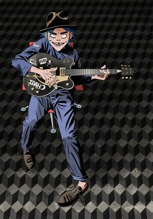 jamie hewlett:绘画,就是把线条放在它该放的地方 - 简书