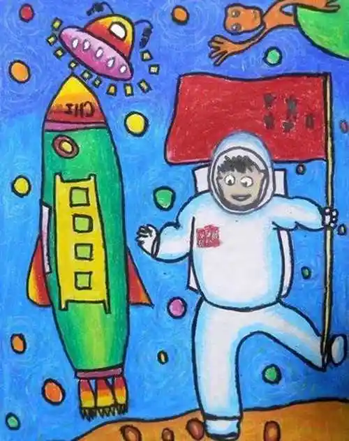 优秀获奖绘画儿童作品图片