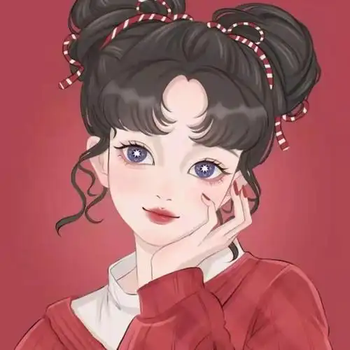 2022新年喜庆女头像