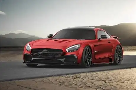 奔驰amg gt双门跑车mansory迈莎锐定制版碳纤套件