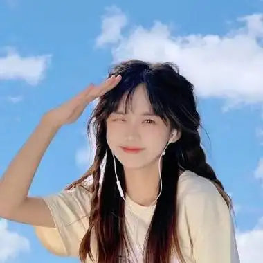 女头色系图片蓝色蓝色系女生头像超仙可爱图ins片女生的图蓝真人文章