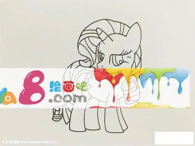 珍奇拟人化简笔画