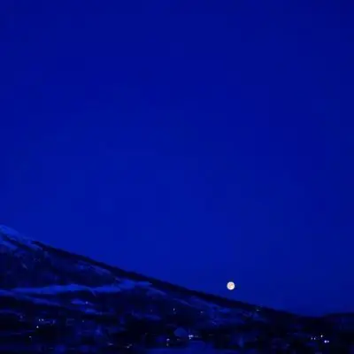 季清蓝色系清冷唯美风景头像背景图