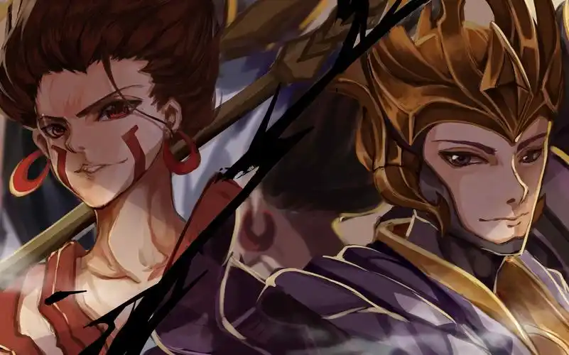 【戬吒】"杨戬,我背后就交给你了.