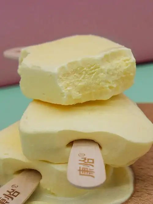 中国驰名商标65gx8支x2件康怡半熟芝士口味冰淇淋