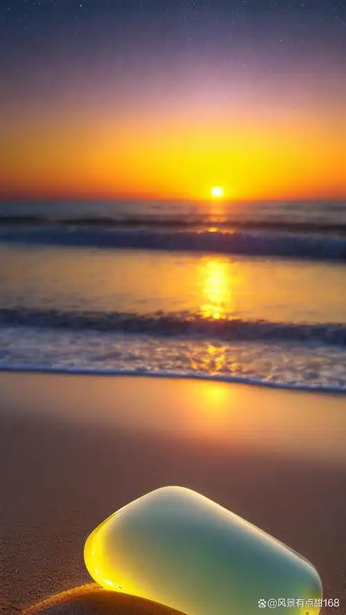 阳光沙滩海边风景