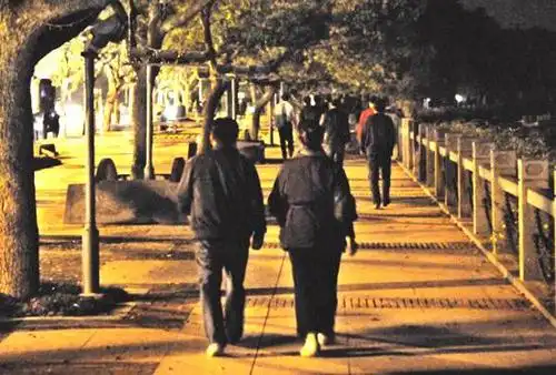 城市笔记|夜晚散步,享受着和身边人一同行走