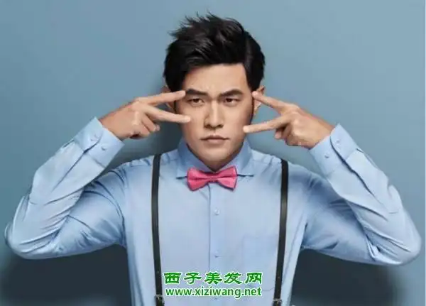 周杰伦寸头发型图片 男生寸头这样扎也时尚