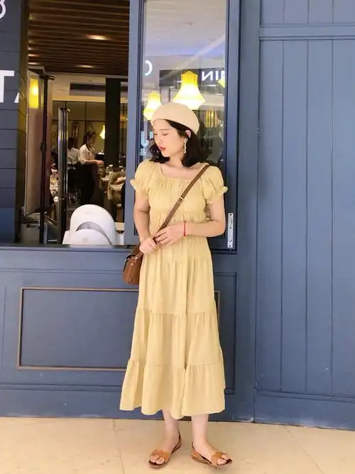 每日穿搭 | 小个子照样可以hold住连衣长裙纸 作为158的小个子,对于裙