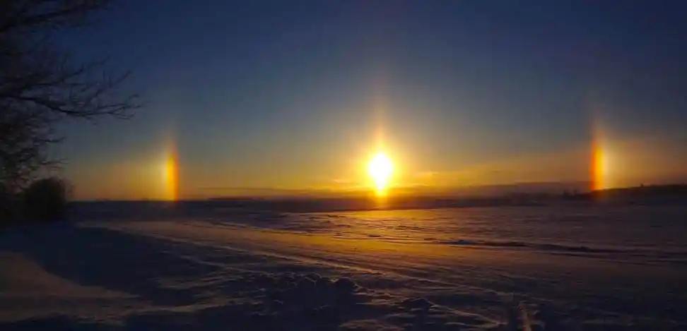 在西方被称为太阳狗
