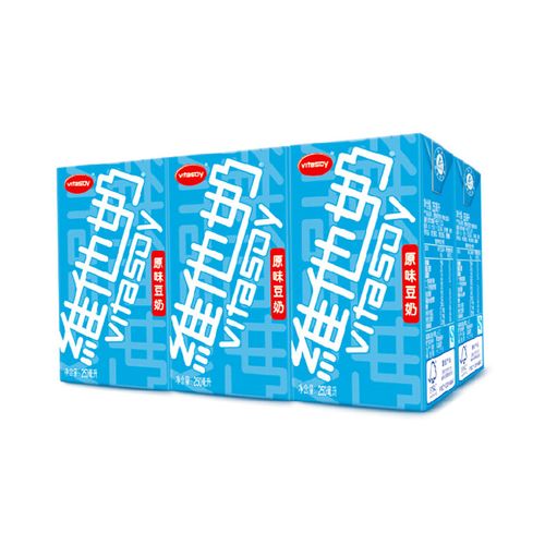 维他奶原味豆奶250毫升*6盒/组饮品饮料食品营养蛋白