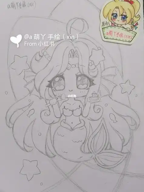 小葩手绘星座简笔画十12星座双子座简笔画画个了画十二星座之双子座