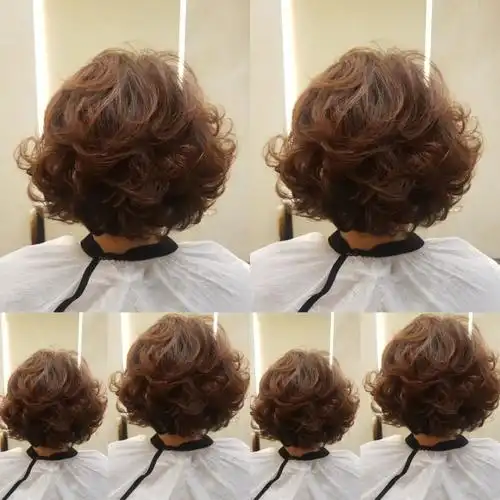 满头烫层次短发波波头,洋气立体真瘦脸,你最喜欢哪一种插图4